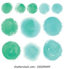 Abstract watercolor stains vector, pattern for design labels for your text