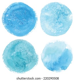 Abstract watercolor stains vector, pattern for design labels for your text