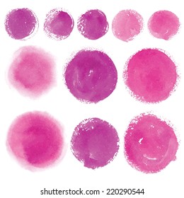 Abstract watercolor stains vector, pattern for design labels for your text