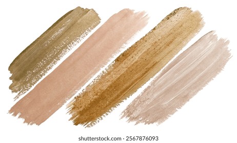 Abstract watercolor strokes, earthy color palette, artistic brush textures, modern design elements, versatile background use.