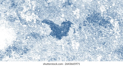 Abstract Watercolor Surface With Wintry Tones and Organic Streaks

