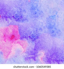 Abstract watercolor texture background. Watercolor texture for paper design. Vector illustration