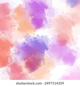 Abstract watercolor texture background vector. Watercolor gradient background