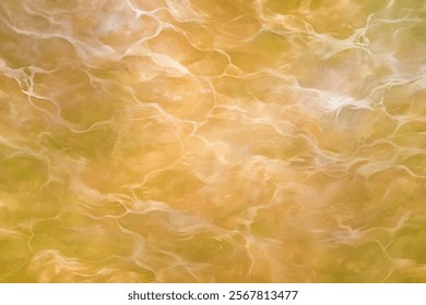 Abstract watercolor texture, soft golden hues, flowing organic patterns, artistic background design, versatile for various projects.