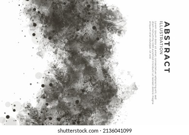 Abstract watercolor textured background. Design for your date, postcard, banner, logo.