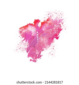 abstract watercolor textured background. Design for your date, postcard, banner, logo.