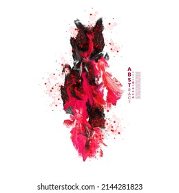 abstract watercolor textured background. Design for your date, postcard, banner, logo.