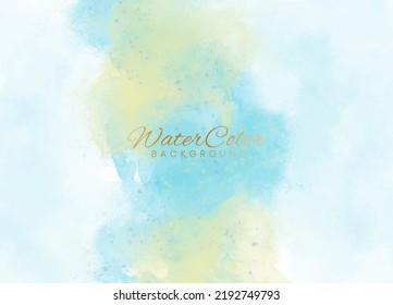 abstract watercolor textured background. Design for your date, postcard, banner, logo.