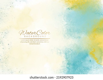 abstract watercolor textured background. Design for your date, postcard, banner, logo.