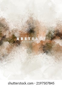 Abstract watercolor textured background. Design for your date, postcard, banner, logo.