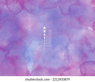 Abstract watercolor textured background. Design for your date, postcard, banner, logo.