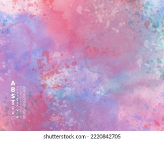 Abstract watercolor textured background. Design for your date, postcard, banner, logo.