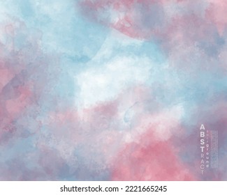 Abstract watercolor textured background. Design for your date, postcard, banner, logo.