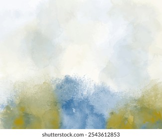 Abstract watercolor textured background. Design for your date, postcard, banner, logo.