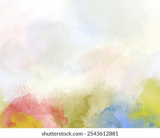 Abstract watercolor textured background. Design for your date, postcard, banner, logo.