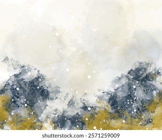 Abstract watercolor textured background. Design for your date, postcard, banner, logo.