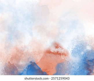 Abstract watercolor textured background. Design for your date, postcard, banner, logo.