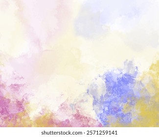 Abstract watercolor textured background. Design for your date, postcard, banner, logo.