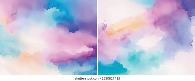 Abstract Watercolor Vector Background for poster, brochure, whitepaper, flyer any graphic design