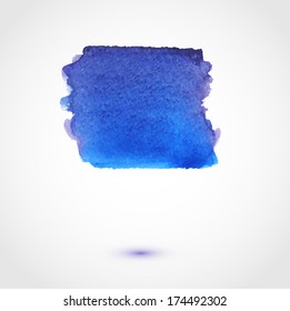 Abstract watercolor vector banner