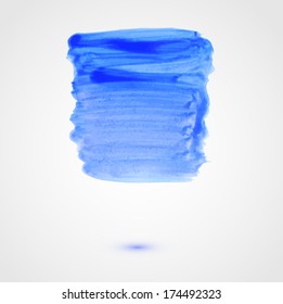 Abstract watercolor vector banner