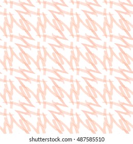 Abstract watercolor vector pattern of autumn leaves