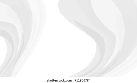 Abstract Watercolor White and Gray Vector Backgrounds
