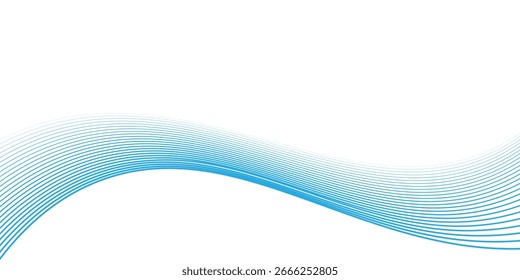 Elemento de onda de acuarelas Abstractas para un diseño moderno
