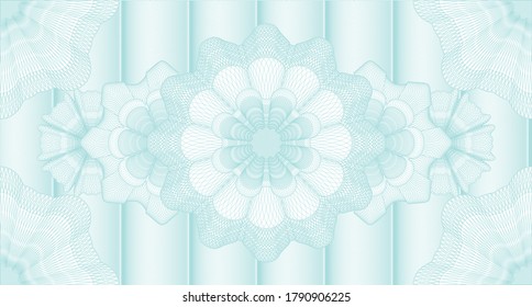 Marca de agua abstracta. Patrón de dinero. Ilustración intensa. Diseño complejo. 