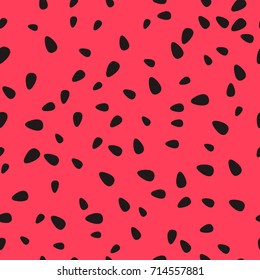 Abstract watermelon seamless pattern background. Vector illustration.