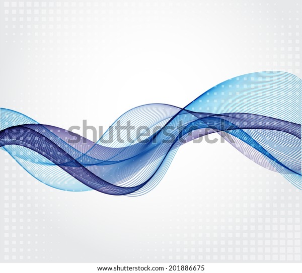 Abstract Wave Stock Vector (Royalty Free) 201886675