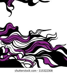 Abstract wave background