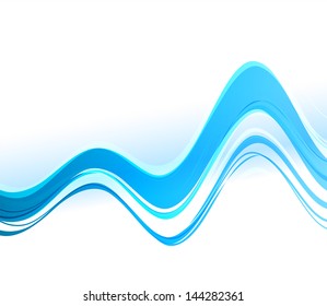 Abstract wave background