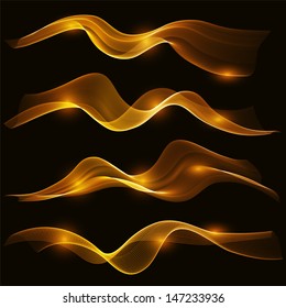 Abstract wave background