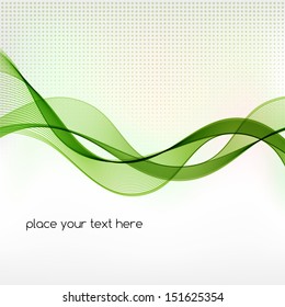 Abstract wave background