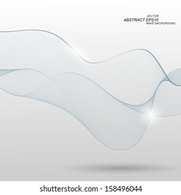Abstract wave background