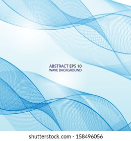 Abstract wave background