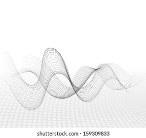 Abstract  wave background