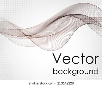 Abstract wave background