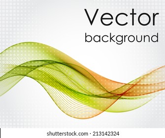 Abstract wave background