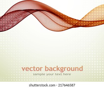 Abstract wave background