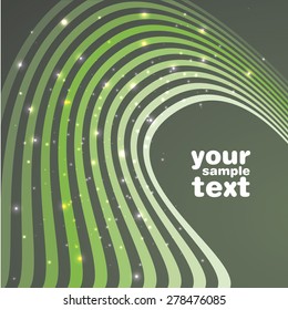 Abstract Wave Background