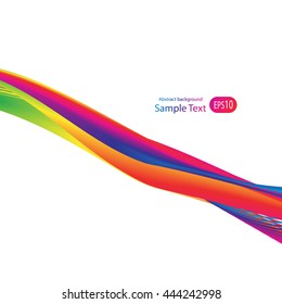 Abstract wave background