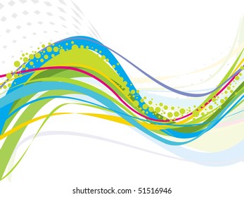 abstract wave background