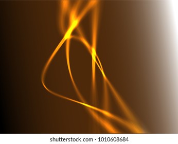 Abstract wave background advertising vector shiny colorful line yellow black
