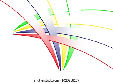 Abstract wave background advertising vector shiny colorful line 
