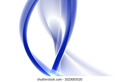 Abstract wave background advertising vector shiny colorful line blue

