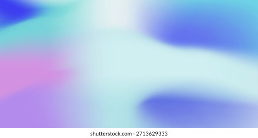 Fondo de onda Abstractas Vector publicitario brillante línea colorida azul