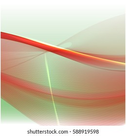 Abstract wave background advertising vector shiny colorful line red
