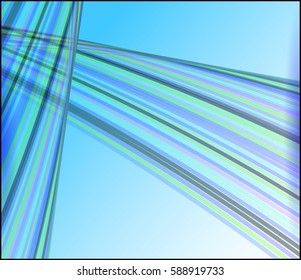 Abstract wave background advertising vector shiny colorful line blue
